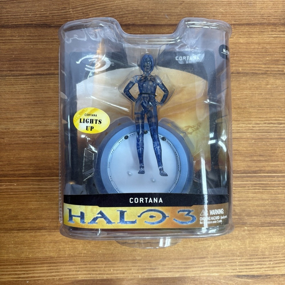 McFarlane Halo 3 Cortana Series 1 2008 Light Up Figure New Sealed